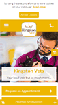 Mobile Screenshot of kingstonvet.co.uk